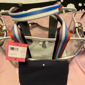 Kate Spade Sam See-Through satchel